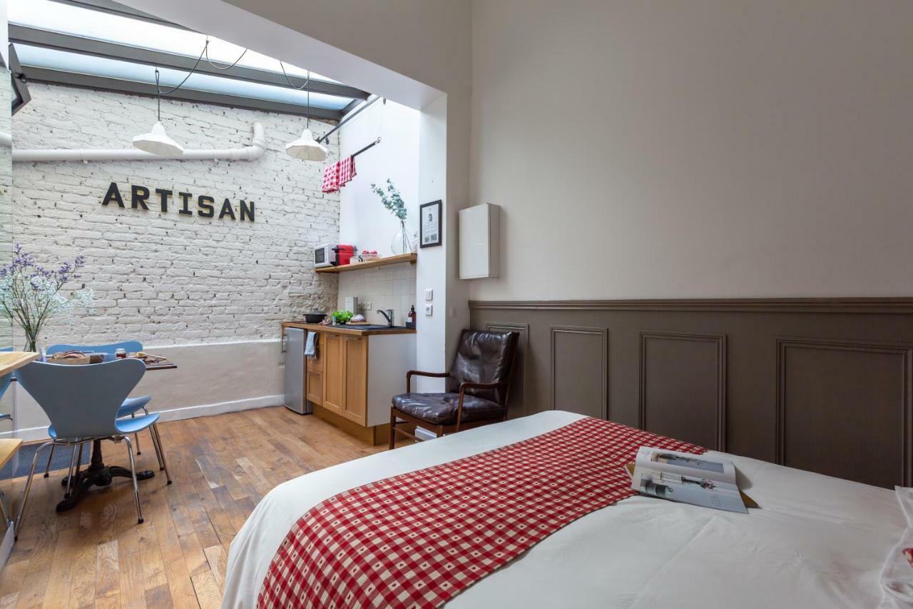 Artisan Lofts Near Marais Apartment Paris Luaran gambar