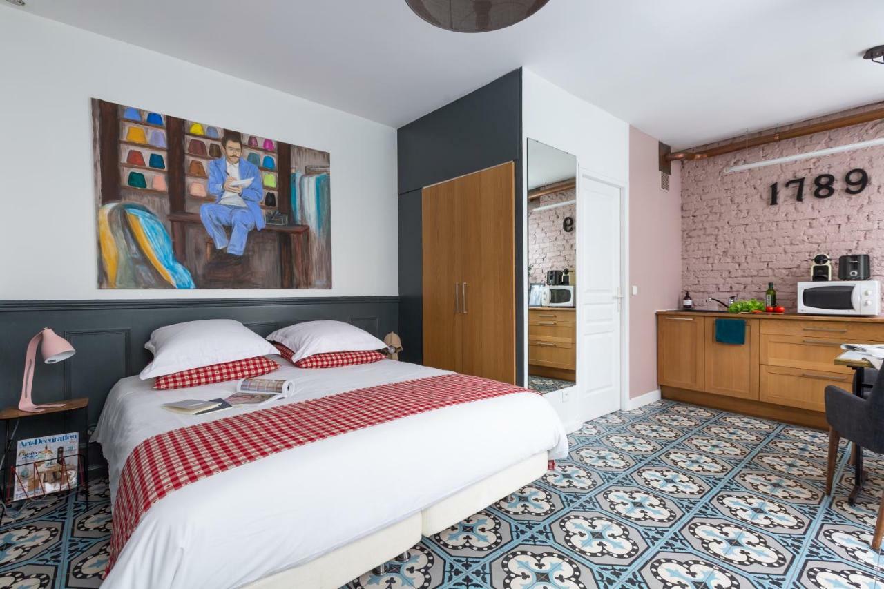 Artisan Lofts Near Marais Apartment Paris Luaran gambar